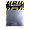 AK Interactive AK8313 ALUMINUM SHEET 200UM (MICROMETER) 200X250MM
